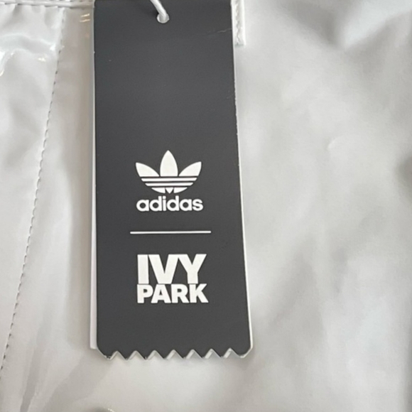 Adidas Originals x IVY PARK Beyoncé collaboration white latex pants NWT Small - Picture 14 of 16